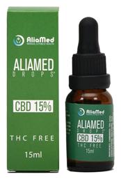 Aliamed Drops Έλαιο Κάνναβης σε Σταγόνες με 15% CBD 15ml AliaMed από το Pharm24