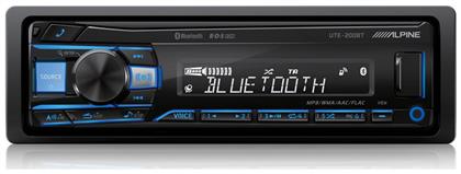 Ηχοσύστημα Αυτοκινήτου Universal 1DIN (Bluetooth/USB/AUX) με Αποσπώμενη Πρόσοψη Alpine