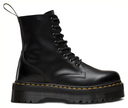 Dr. Martens Jadon Smooth Δερμάτινα Γυναικεία Αρβυλάκια με Μεσαίο Τακούνι Μαύρα - Dr Martens από το Modivo