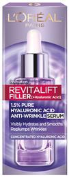 L'Oreal Paris Revitalift Filler 1.5% HA Ενυδατικό & Αντιγηραντικό Serum Προσώπου με Υαλουρονικό Οξύ 30ml - LOreal Paris από το Galerie De Beaute