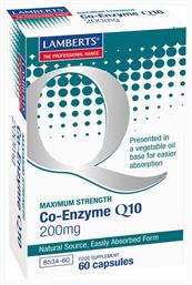 Co-Enzyme Q10 200mg 60 κάψουλες Lamberts από το Pharm24